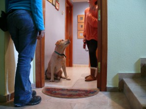 La Raquel i en Mac, clients i amics de Lladruc