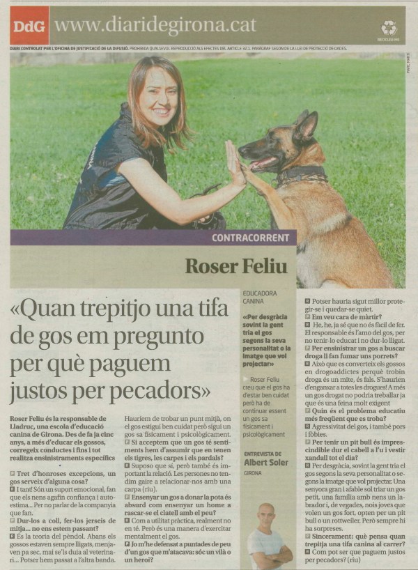 Contraportada Diari de Girona