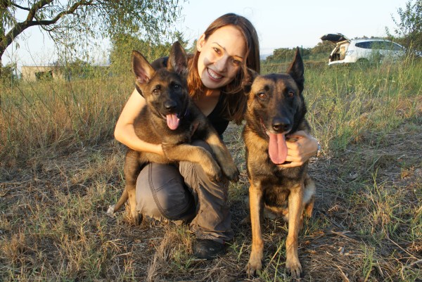 La Cendra, la Mina i una servidora (al mig!) ;)