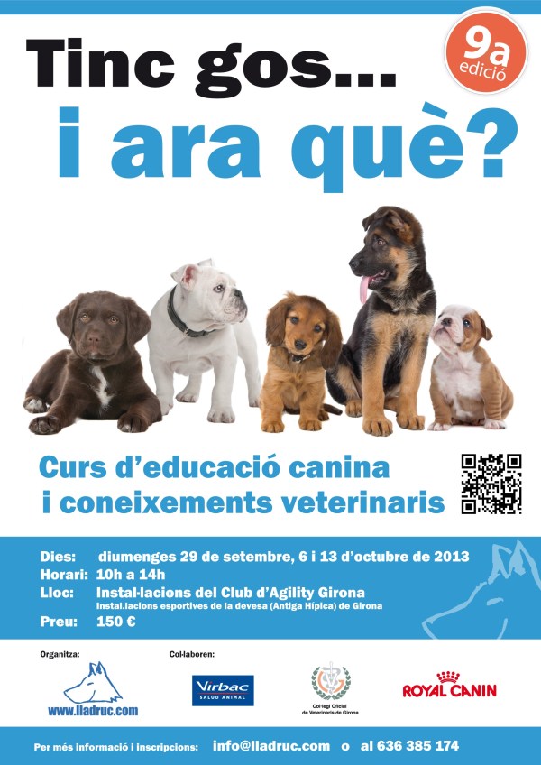 Curs ensinistrament i coneixements veterinaris
