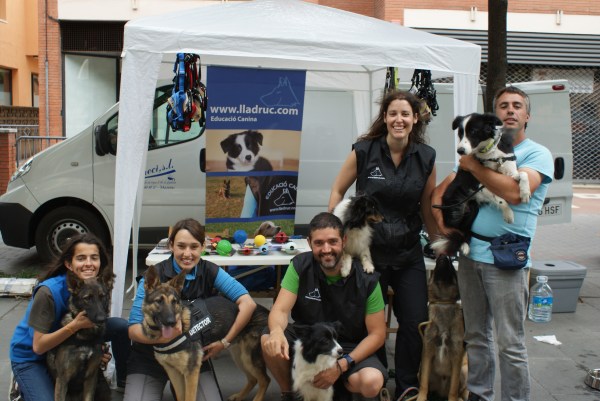 La família Lladruc a la II Fira Animalista de Salt! 