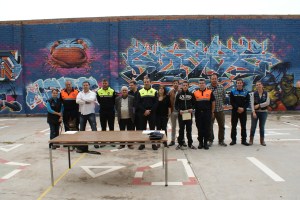 Alguns dels protagonistes del Curs avançat de guia caní policial a Sant Feliu de Guíxols