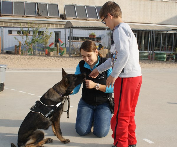 Un dels nens premiant a la Fura per fer el "Seu" perfecte