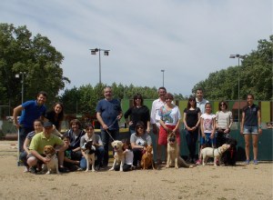 Els alumnes, menys l'Ester i en Cooper, a la foto de final del curs Lladruc!
