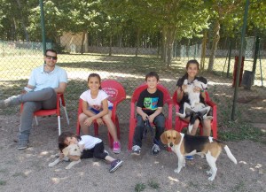 "L'hora del pati" per la Lluna, en Trico i la Trufa! 