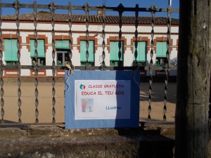 Cartell d'anunci de la Masterclass de Lladruc fet per les àvies de Corçà