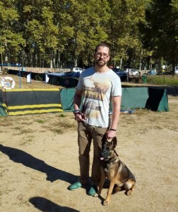 Un dels alumnes del curs amb la Nit, Pastor Belga Malinois