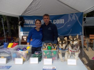 L'estand de Lladruc a l'Adoptalia (Figueres)